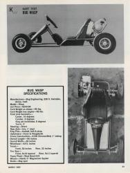 Vintage 1960's Karting World Bug Wasp Go-Kart Test 
